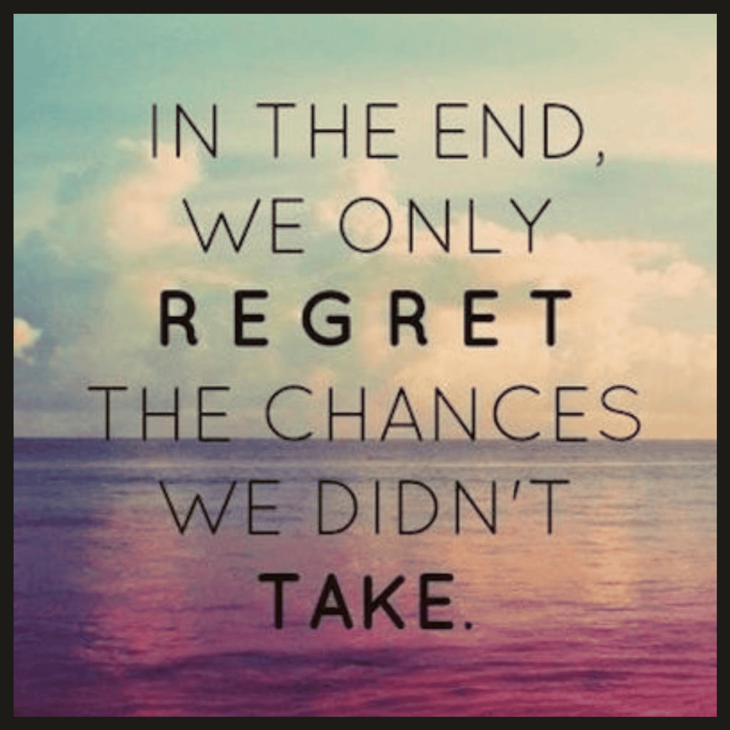 In The End