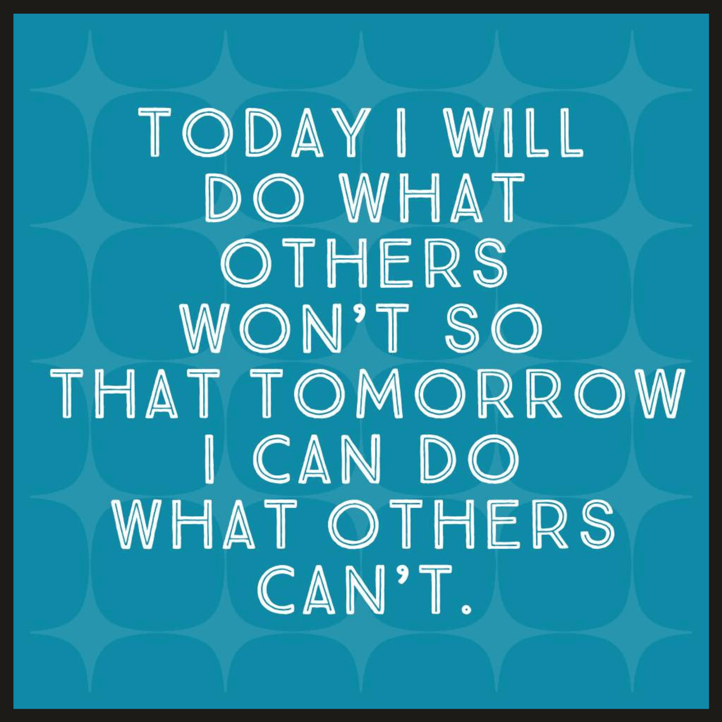 Today I Will