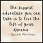 The Biggest Adventure