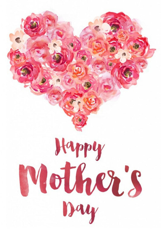 Happy Mother's Day bouquet card. 