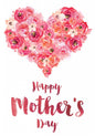 Happy Mother's Day bouquet card. 