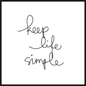 Keep Life Simple