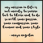 My Mission