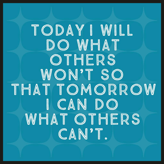 Today I Will