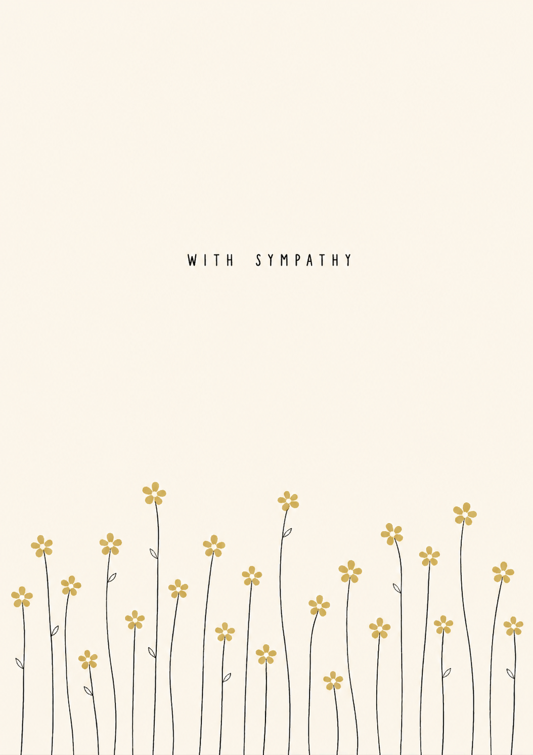 With Sympathy