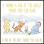 A Friend - Mini Wooden Quote Board